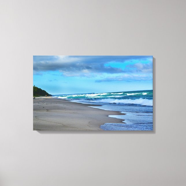 Beach Wrapped Canvas (Front)