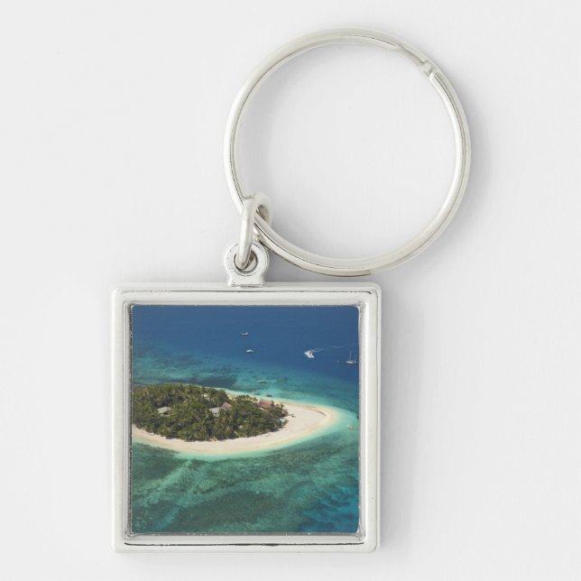 Beachcomber Island Resort, Fiji Keychain (Front)