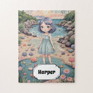 Beachcomber's Bliss Personalized Jigsaw Puzzle