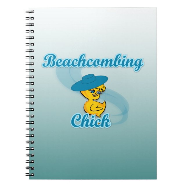 Beachcombing Chick #3 Notebook (Front)