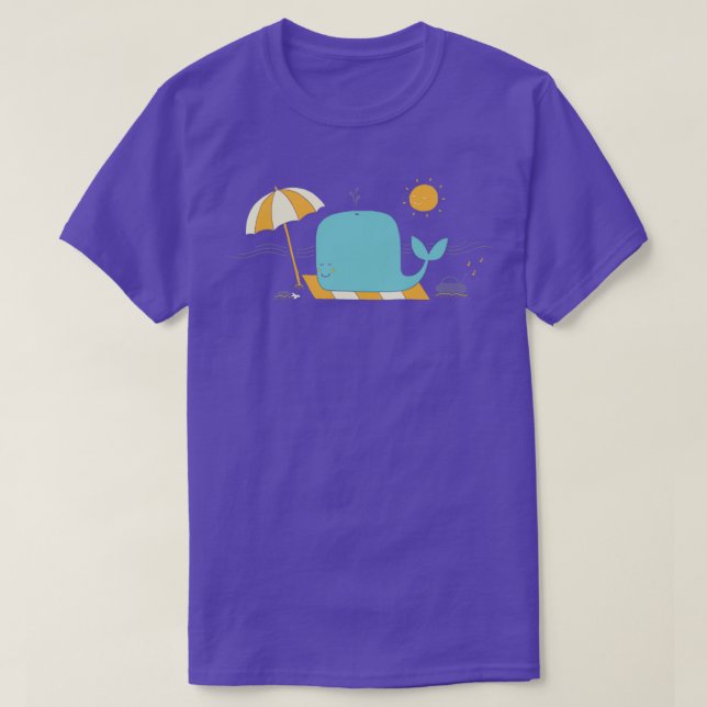 Beached Whale 1 T-Shirt (Design Front)