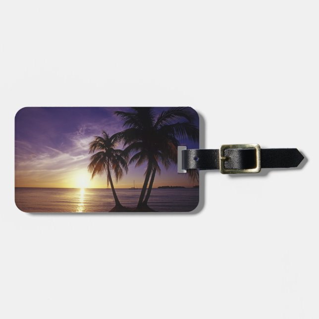 Beaches at Negril, Jamaica 3 Luggage Tag (Front Horizontal)