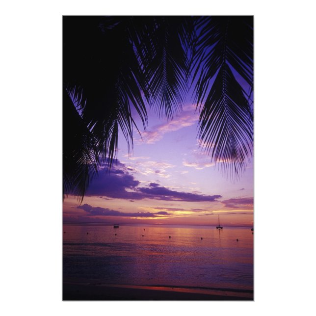 Beaches at Negril, Jamaica 3 Photo Print (Front)
