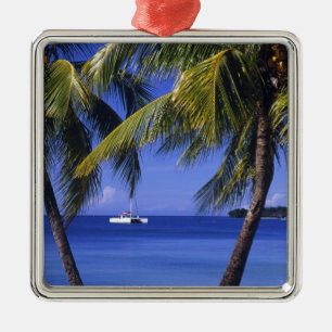 Beaches at Negril, Jamaica Metal Ornament