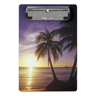 Beaches at Negril, Jamaica Mini Clipboard