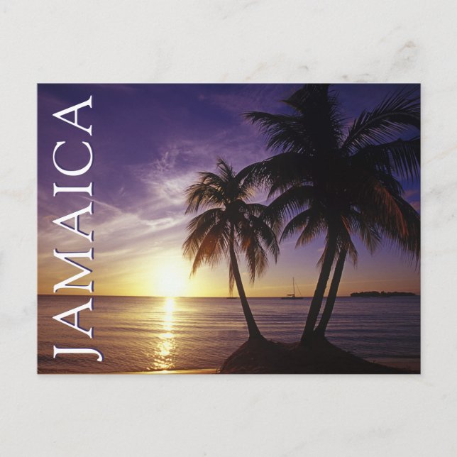 Beaches at Negril Jamaica Postcard (Front)