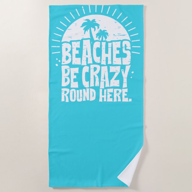 beaches beach towel (Front)