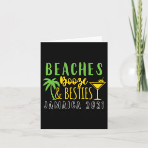 Beaches Booze Besties Bachelorette Jamaica 2021 Gi Card