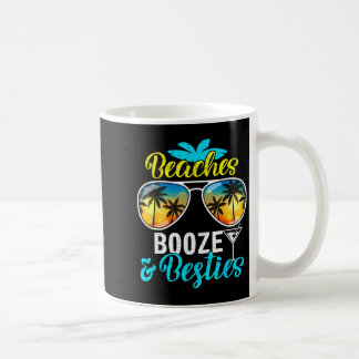 Beaches booze besties girls trip 2026 florida coffee mug