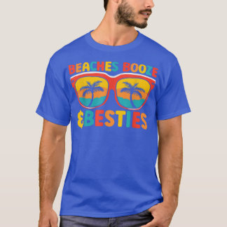 Beaches Booze Besties Girls Trip Girls Weekend 202 T-Shirt