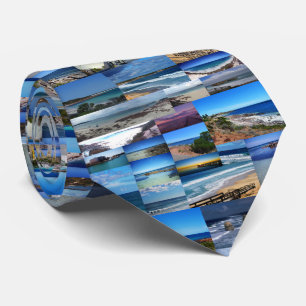 Beaches In Australia Photo Collage, Tie