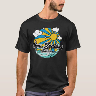 Beaches New Zealand Beach T-Shirt