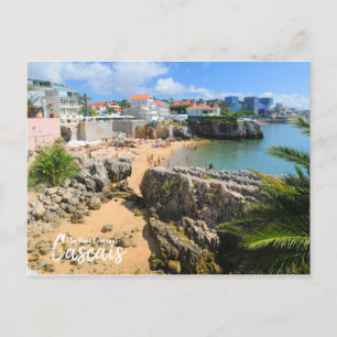 Beaches of Cascais, Portugal Postcard