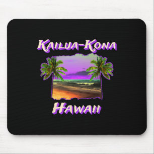Beaches Of Kailua-kona Hawaii 1 Mouse Pad