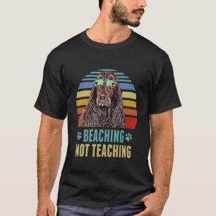 Beaching Not Teaching Boykin Spaniel Dog Summer T-Shirt