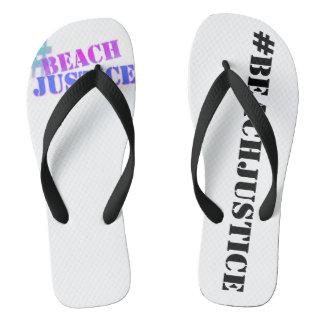 #BEACHJUSTICE Retro Flip Flops