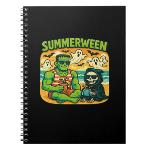 Beachside Boogeymen - Retro Summerween Vibes Class Notebook