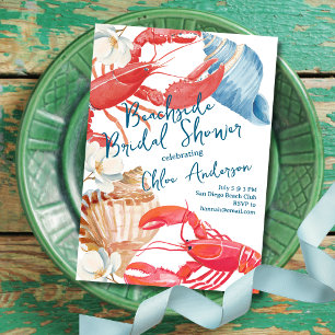 Beachside Bridal Shower Invitation