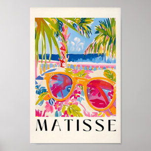 Beachy Decor, Sunglasses Poster, Summer Vibes Art Poster
