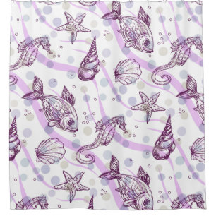 Beachy Home Decor Shower Curtain