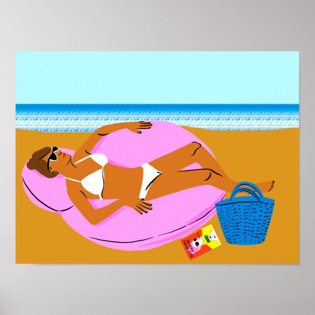 Beachy Keen - Pink Poster (Front)