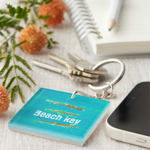 Beachy key chain 