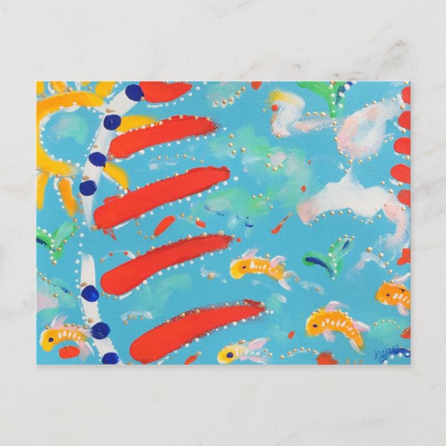 Beachy Postcard (Front)