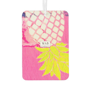 Beachy upside down pineapple air freshener