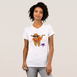 Beachy Women and Starfish Shirt