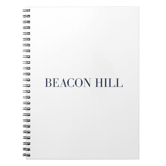 Beacon Hill Notebook | Boston Massachusetts (Front)