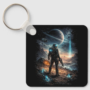 Beacon on the Distant World Keychain