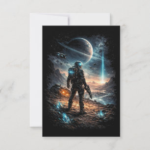 Beacon on the Distant World Thank You Card