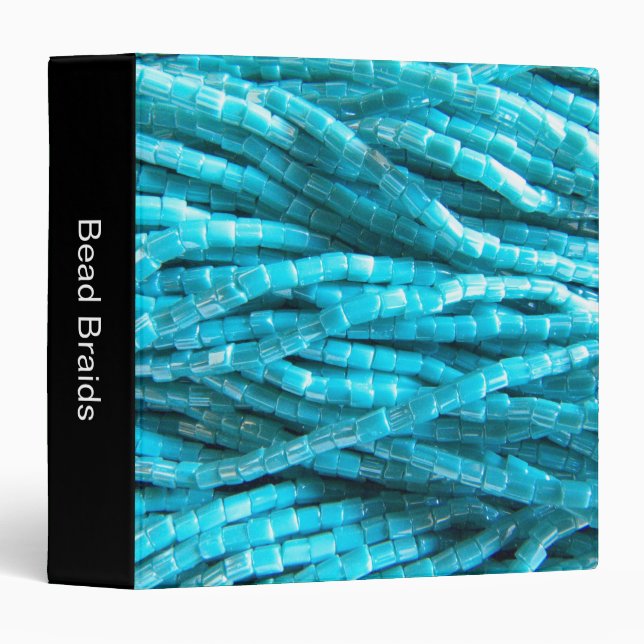 Bead Braids (1.5in) Binder (Front/Spine)