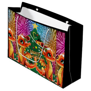 Bead Dragon Large Gift Bag
