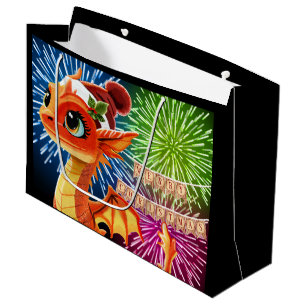 Bead Dragon Large Gift Bag