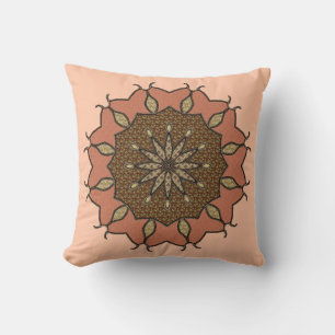 Bead Like Radiance Throw Pillow