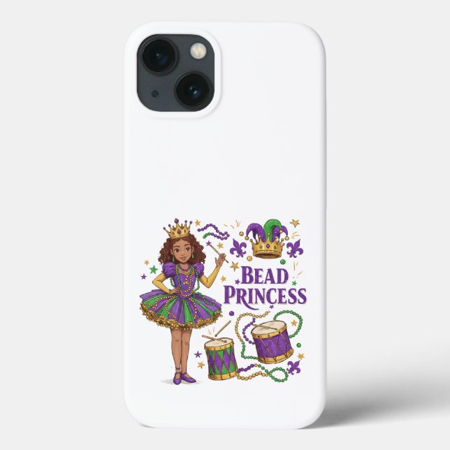 Bead Princess - Mardi Gras Case-Mate iPhone Case (Back)