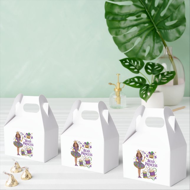 Bead Princess - Mardi Gras Favor Box (Multiple)