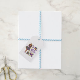Bead Princess - Mardi Gras Gift Tags