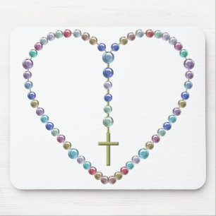 Bead Rosary #2 Mouse Pad