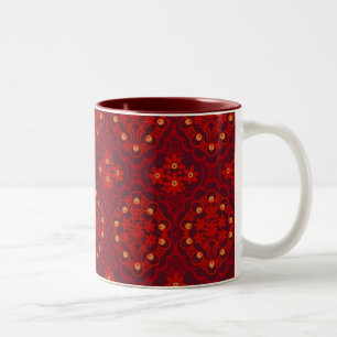 Beaded Basket Mug