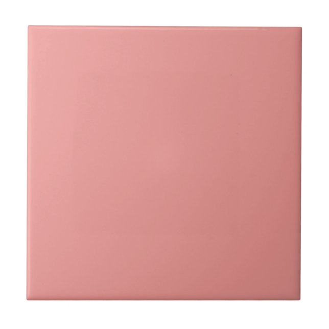 Beaded Coral Square Kitchen and Bathroom Tile (Front)