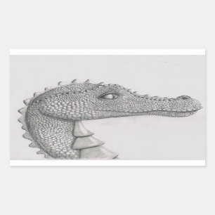 Beaded Dragon Sticker