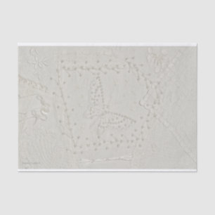 Beaded Embroidered Crazy Quilt Design Tissue Paper