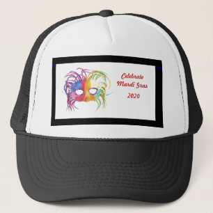 Beaded Mask - Trucker Hat