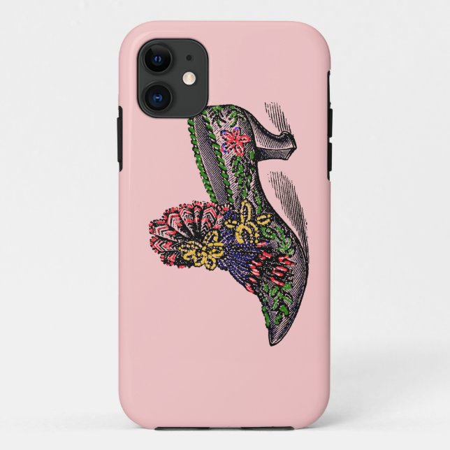 Beaded Slipper Case-Mate iPhone Case (Back)
