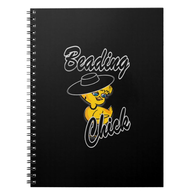 Beading Chick #4 Notebook (Front)