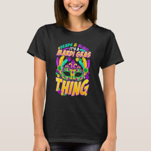 Beads And Bling It's A Mardi Gras Thing Carnival B T-Shirt