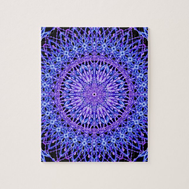Beads of Light Mandala Jigsaw Puzzle (Vertical)