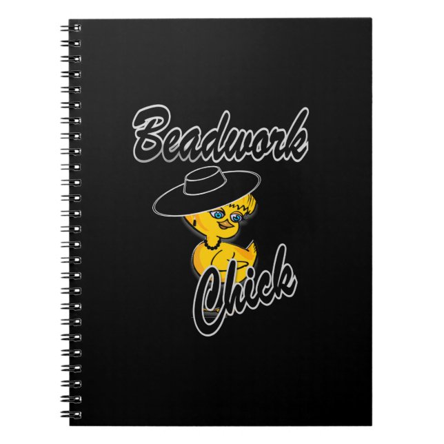 Beadwork Chick #4 Notebook (Front)